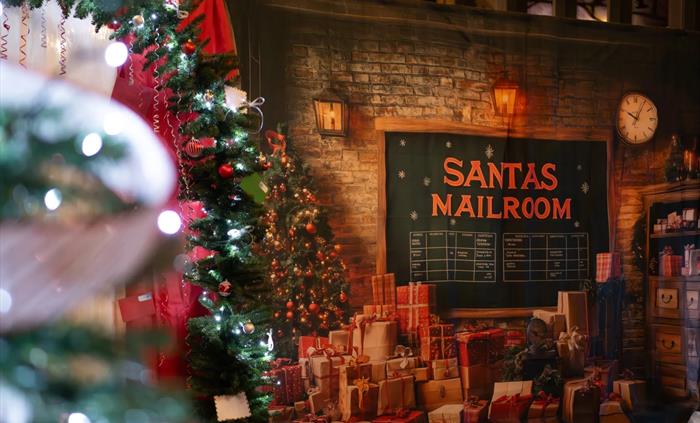 Visit Santa's mailroom